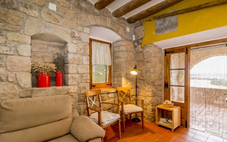 Doors to covered terrace